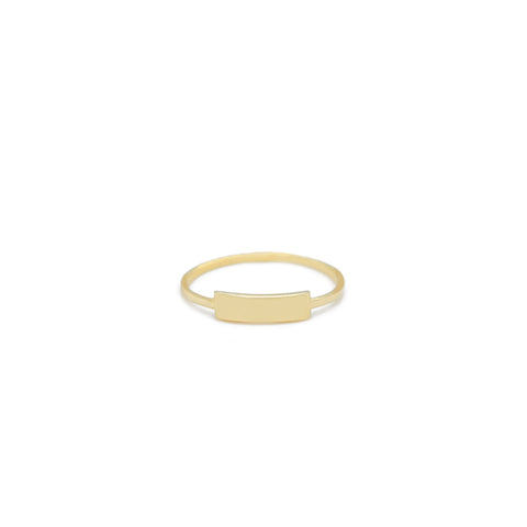 14k Gold Band Ring