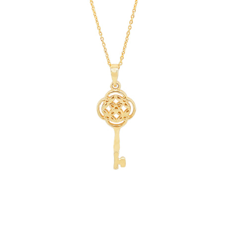 14k Key to Elegance Necklace