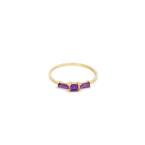 14k Amethyst Ring