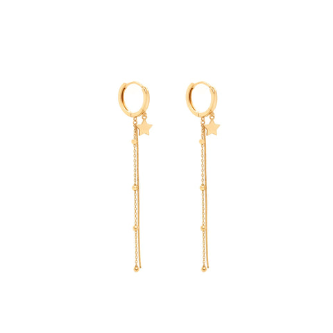 14k Long Dangling Star