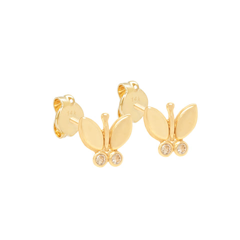 14K Butterfly in Marquise