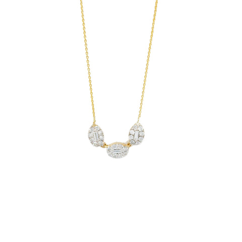 14k Diamond Majesty Necklace