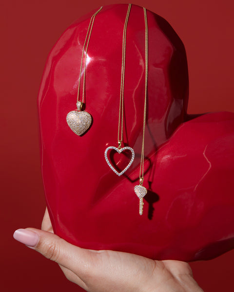 14k Bright Key Necklace