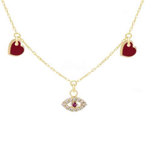 14k Customize Necklace - Mix & Match Charms - Customer's Product with price 499.00 ID 8jFFl7eIsQmXH11MTKoJzbH3