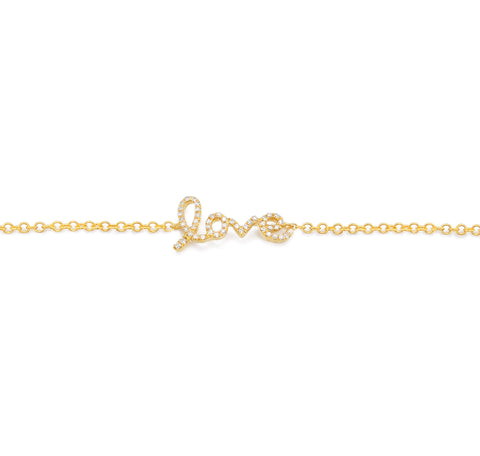 LOVE Diamond Bracelet