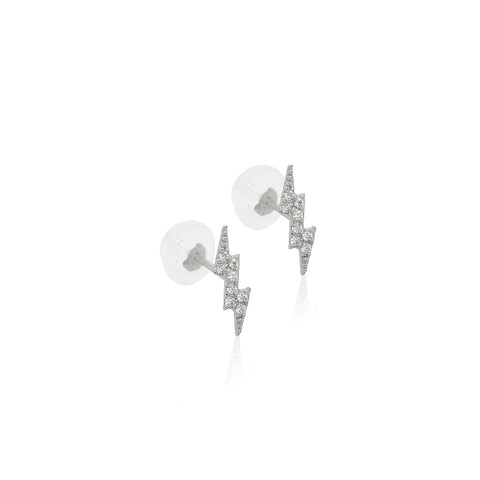 Triple Lightning Earrings