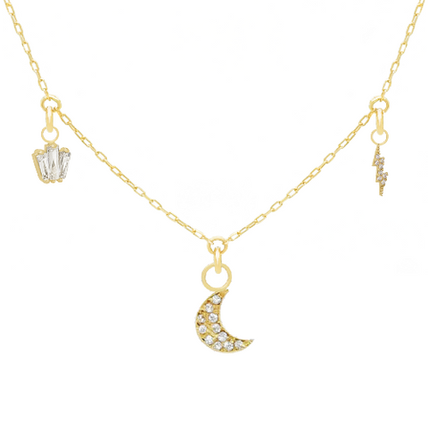 14k Customize Necklace - Mix & Match Charms - Customer's Product with price 253.00 ID Cov156Au3ajX0Xz082ldc1rc