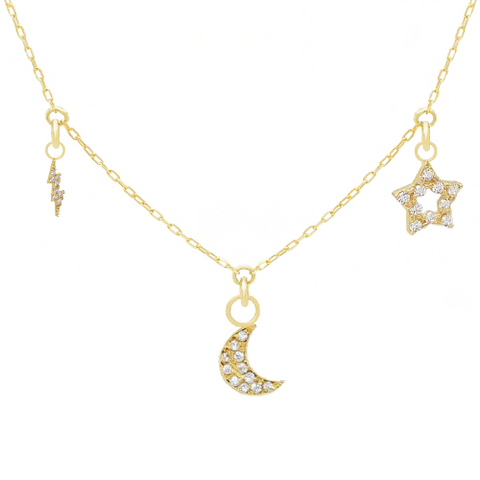 14k Customize Necklace - Mix & Match Charms - Customer's Product with price 253.00 ID O3o9msK2KWpExiVIVBPBFOkN